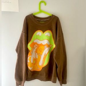 Urban Outfitters Rolling Stones Size M Crewneck